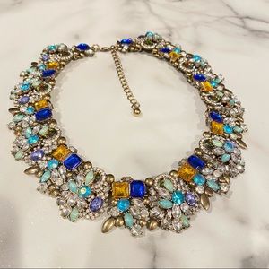 Gemstone and Rhinestones Neckless